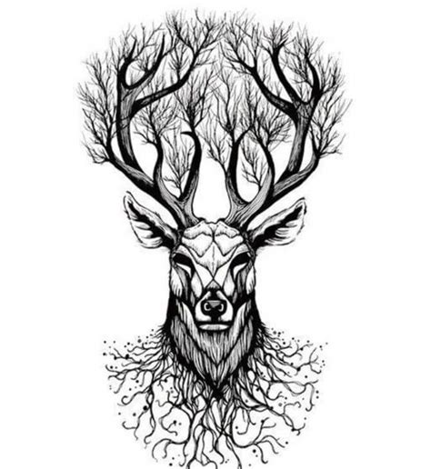 45+ Cute, Inspiring & Beautiful Deer Tattoo Designs | PetPress | Deer ...