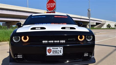 Texas Highway Patrol now has a 1,080-hp Dodge Challenger SRT Hellcat ...