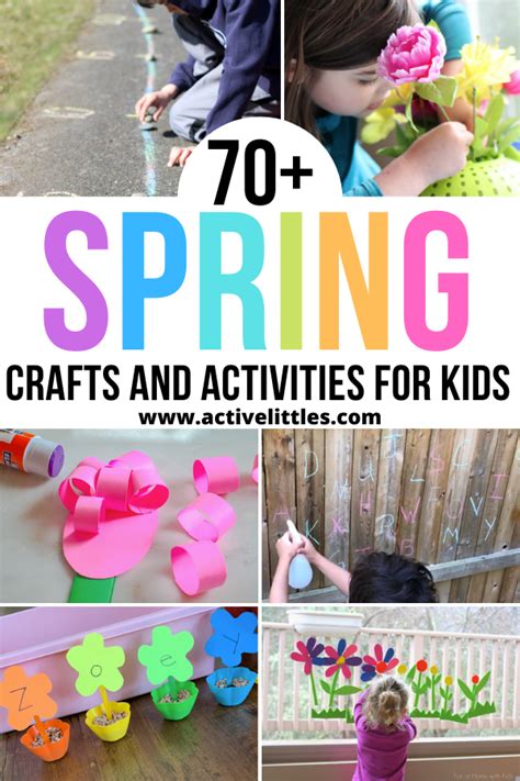 70+ Spring Crafts and Activities for Kids - Active Littles