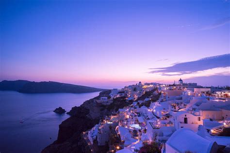 Santorini Sunset Greece Wallpapers - Top Free Santorini Sunset Greece ...