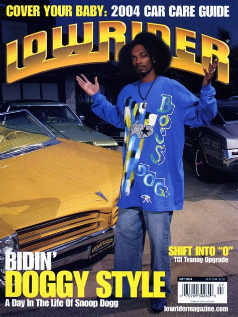 Lowrider Magazine 2004 | Snoop doggy dogg, Snoop dogg, Snoop