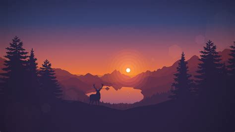 HD Forest Illustration Wallpapers - Wallpaper Cave