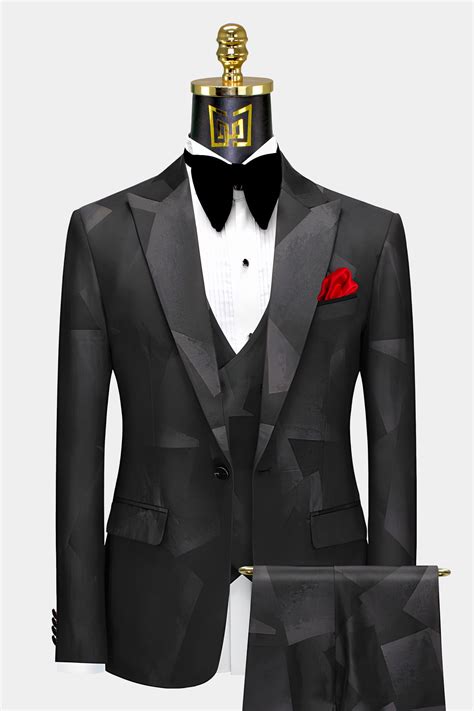 Men's Black Designer Suit | Gentleman's Guru