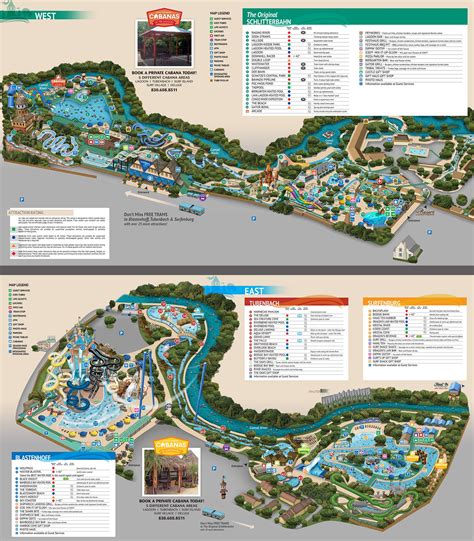 Schlitterbahn Map | Gadgets 2018