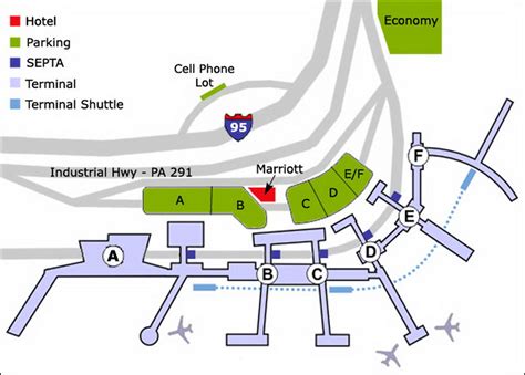 Airport Parking Map - philadelphia-airport-parking-map.jpg