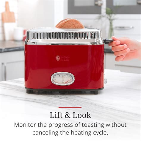 Russell Hobbs Retro Style 2-Slice Toaster, Red, TR9150RDR - Walmart.com