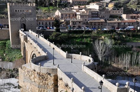 Bridge of San Martin, Toledo (Spain) — Stock Photo © naticastillog ...