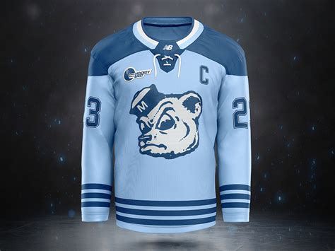 Maine Black Bears | Hockey Jersey Concept by Tyler Hunt on Dribbble