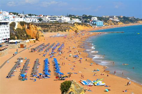 Albufeira Beach in Portugal by Pillowbox on DeviantArt