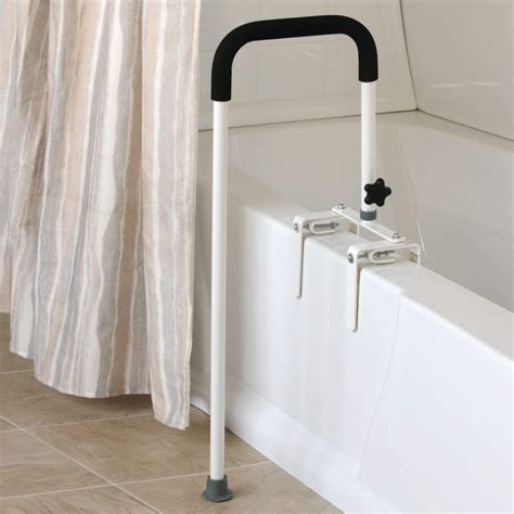 Sammons Preston 53286 Floor to Tub Bath Rail, Curved Grab Bar with 200 ...