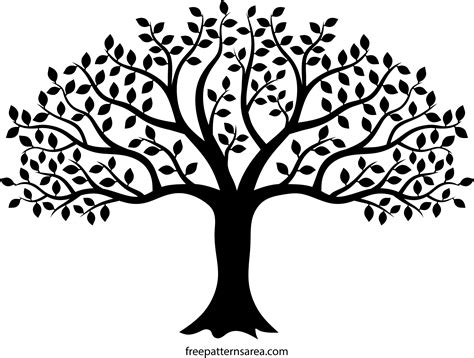 Black Tree Silhouette Png