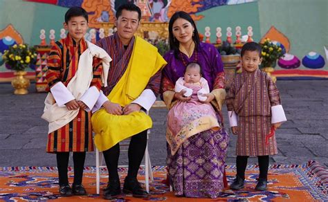 The Royal Family of Bhutan wishes a happy new year for everyone