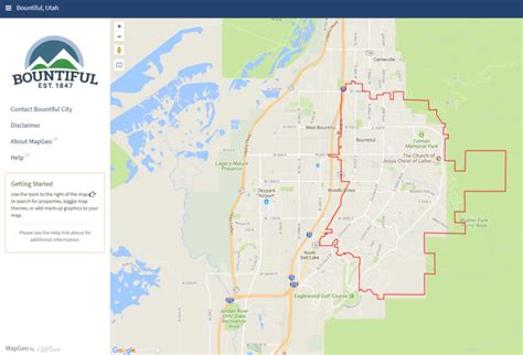 Bountiful City Maps: Bountiful Neighborhood Emergency Preparedness ...