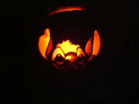 Stitch Pumpkin Carving by Slayersrx7 on DeviantArt