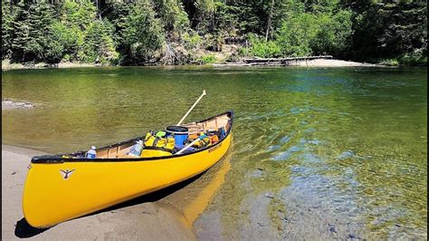 6 Day Wilderness Canoe Camping Trip on a Beautiful River!! - YouTube