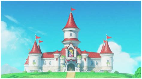 Princess Peach Castle Super Mario 3D World