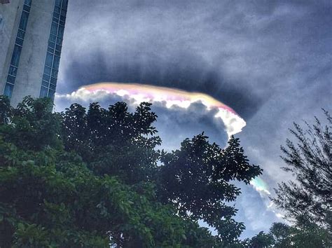 Supposed rare weather phenomenon creates aurora-like glow in Bangsar sky