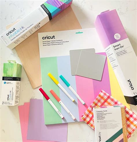 What materials can you use with Cricut? - Weekend Craft