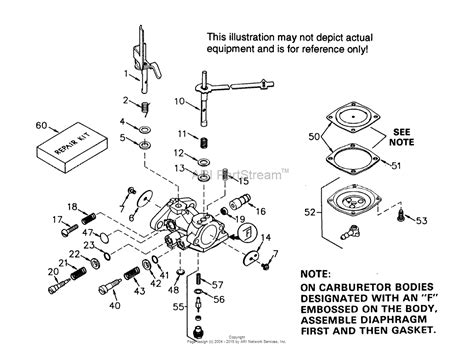 Tecumseh TEC-632208 Parts Diagram for Carburetor