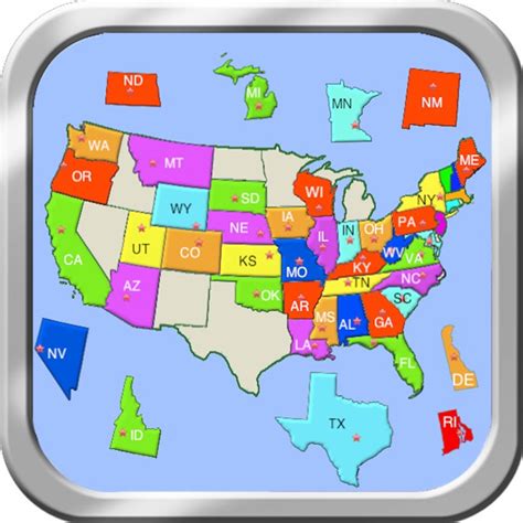 United States Puzzle Map on the App Store