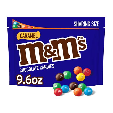 M&M'S Caramel Milk Chocolate Candy, Sharing Size, 9.6 oz Bag | Pick Up ...