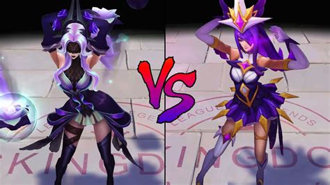 Withered Rose Syndra vs Star Guardian Syndra Skin Comparison Spotlight ...