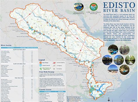 Edisto River Map