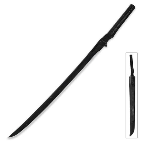 Black Ninja Razor Blade Sword | BUDK.com - Knives & Swords At The ...