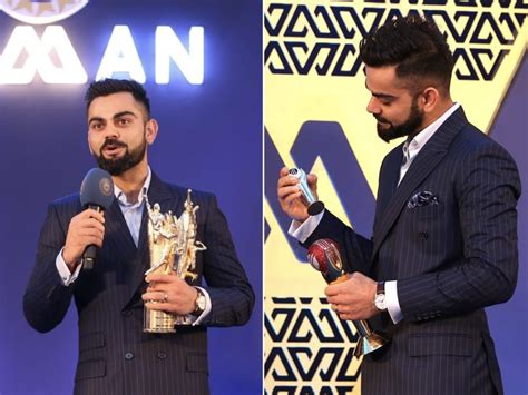 Virat Kohli receives BCCI's Best International Cricketer award 2018 # ...