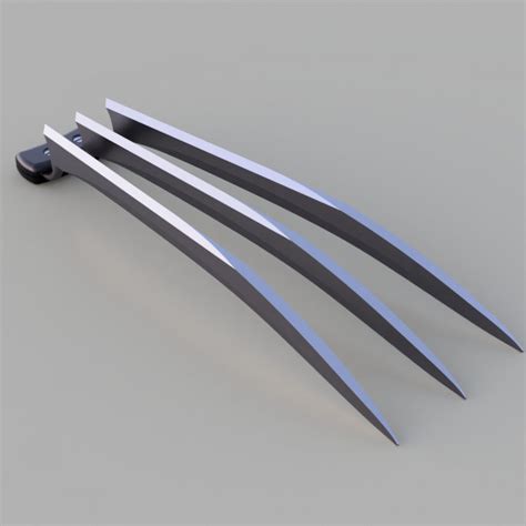 wolverine claws 3d model free download - howtostylechelseabootswomen