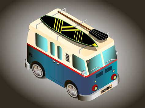 Isometric car by Sergey Logvinov on Dribbble