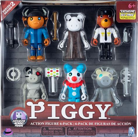 PhatMojo Piggy Series 2 6-Pack 3.5-in Figures