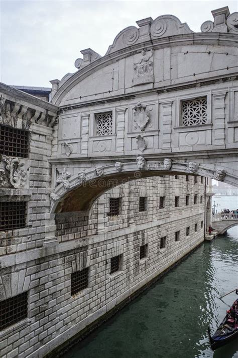 Venice, Italy: the Bridge of Sighs from Inside the Doges Palace ...