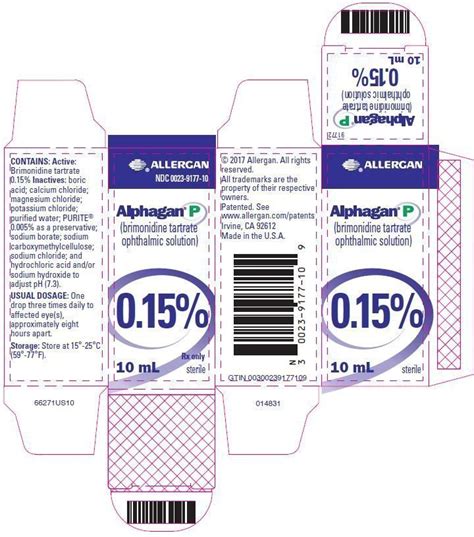 Alphagan P - FDA prescribing information, side effects and uses