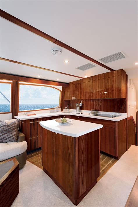 Hatteras Yachts | 54GT Convertible Sportfishing Yacht | Boat interior ...