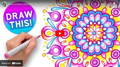 How To Draw A Simple Mandala