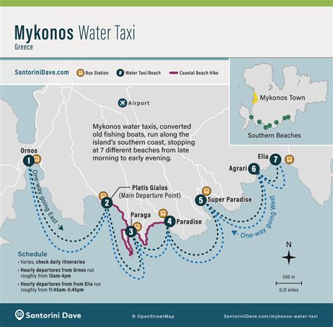 Café Asistencia Respetuoso del medio ambiente mykonos bus route map ...