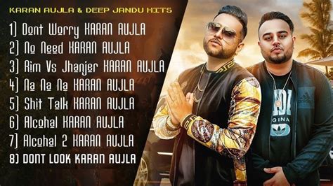 Karan Aujla's All Hit Songs [Updated] Best Mashup Ever | New Punjabi ...