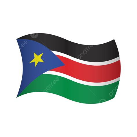 South Sudan Flag, South Sudan, Flag, South PNG and Vector with ...