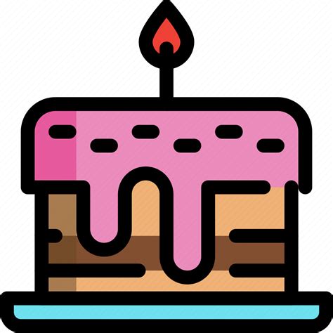 Birthday, cake, happy, party icon - Download on Iconfinder