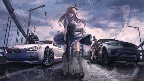 25 Anime Girl with Car Wallpapers - Wallpaperboat