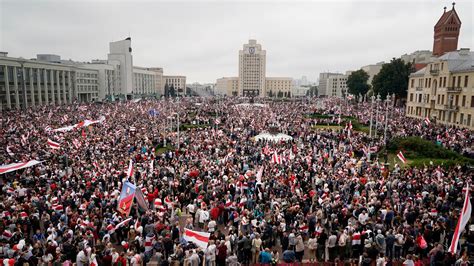 Protests Persist Against Belarus’s Leader Aleksandr Lukashenko - The ...