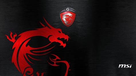 MSI logo, MSI, Gaming Series, dragon, red HD wallpaper | Wallpaper Flare