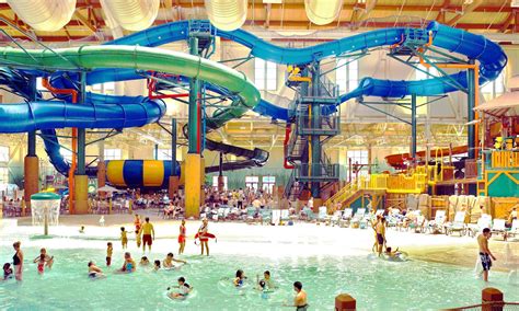 Great Wolf Lodge In Gurnee, Illinois Is An Indoor Waterpark