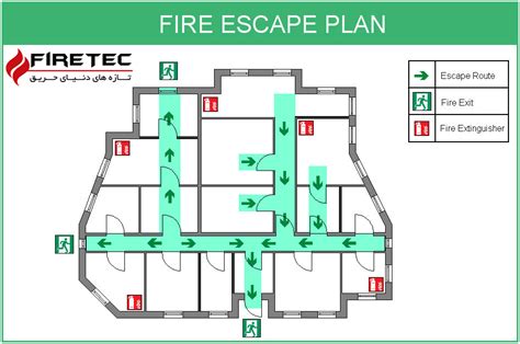 نقشه خروج اضطراری