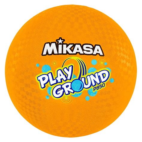 Four Square playground ball, orange