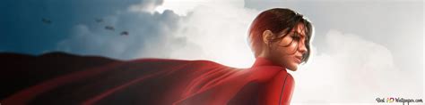 Supergirl in The Flash 4K wallpaper download