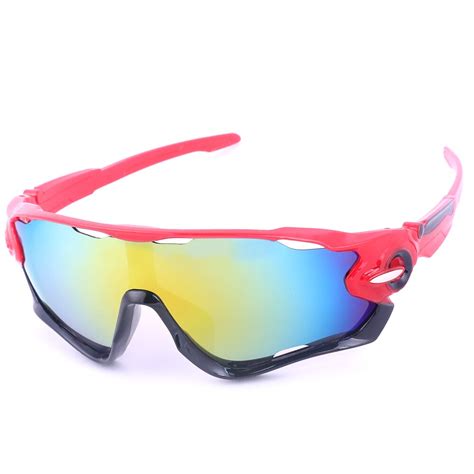 Anti UV Cycling Glasses Polarized Plain Sunglasses Windproof Dustproof ...