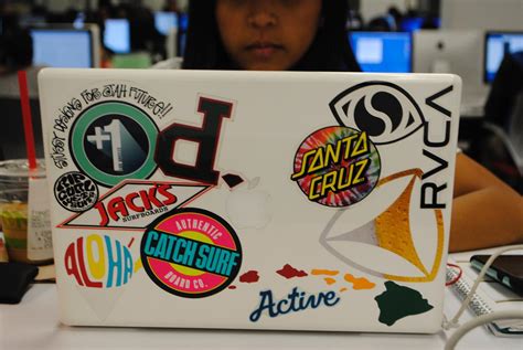 What do the stickers on your laptop say about you? – Daily Sundial