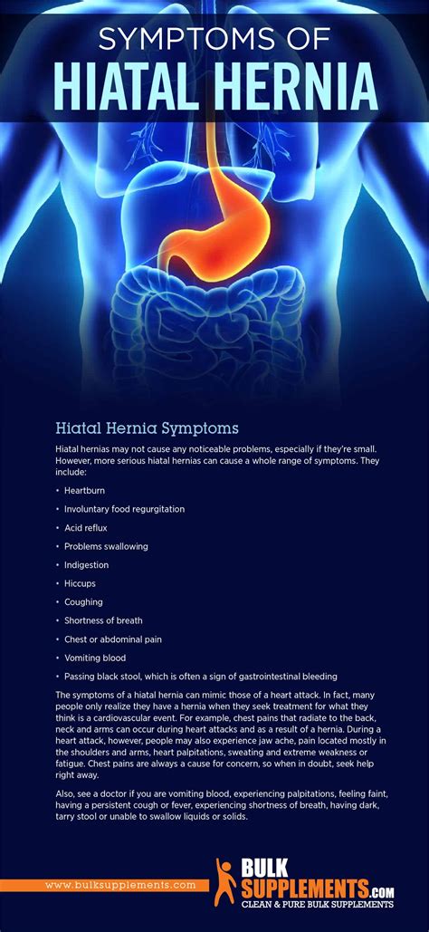 Hiatal Hernia: Symptoms, Causes & Treatment